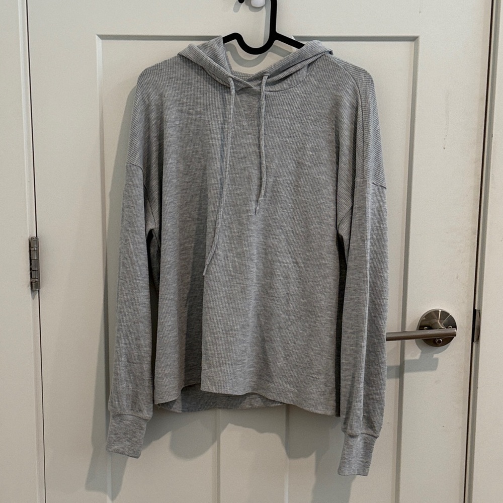 American Eagle Outfitters Light Gray Hoodie